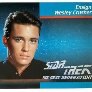 Ensign Wesley Crusher, Star Trek, The Next Generation, 1992, Impel Card No.012